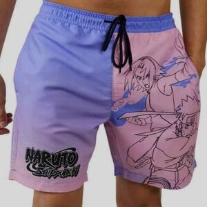 Naruto Shippuden Anime Swim Shorts